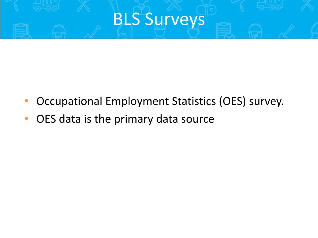 bls surveys