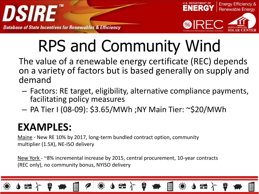 rps and community wind the value of a renewable