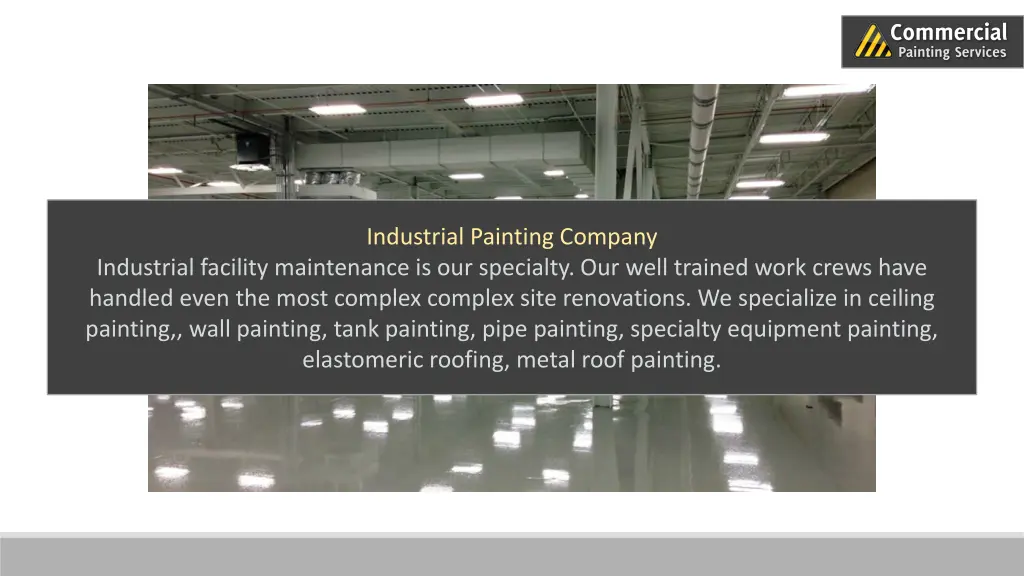 industrial painting company