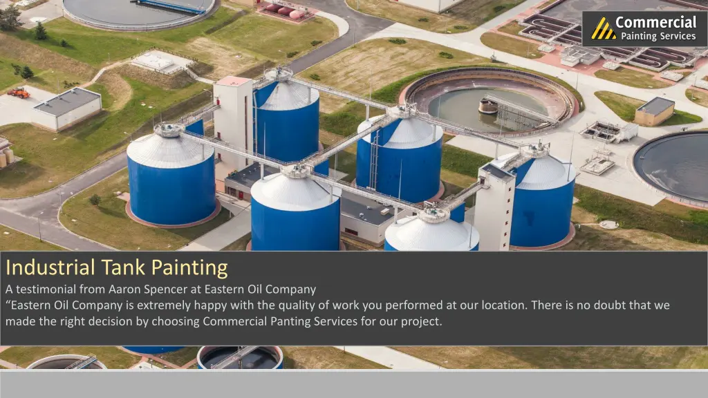 industrial tank painting a testimonial from aaron