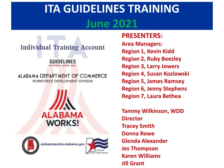 ita guidelines training june 2021