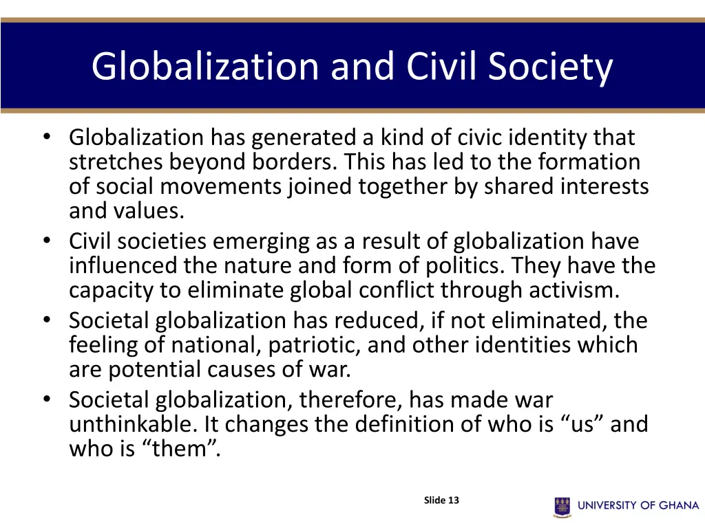 globalization and civil society