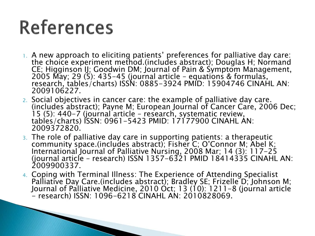 1 a new approach to eliciting patients