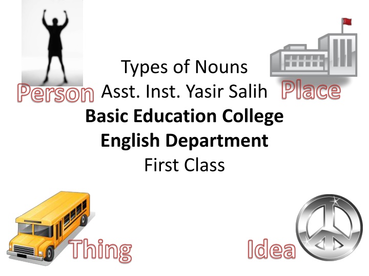 types of nouns asst inst yasir salih basic