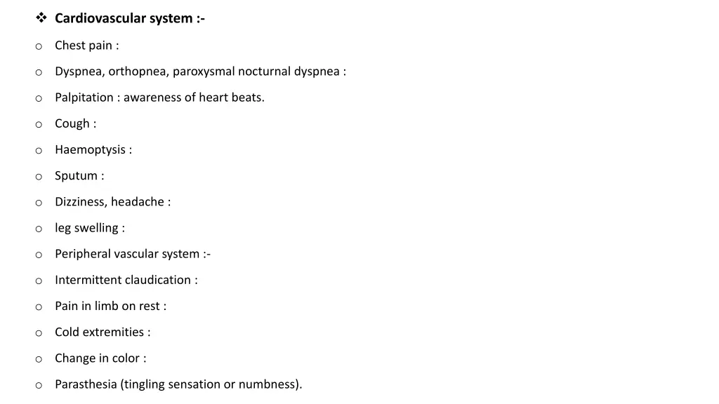 cardiovascular system