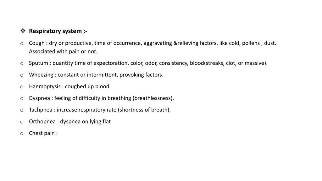 respiratory system