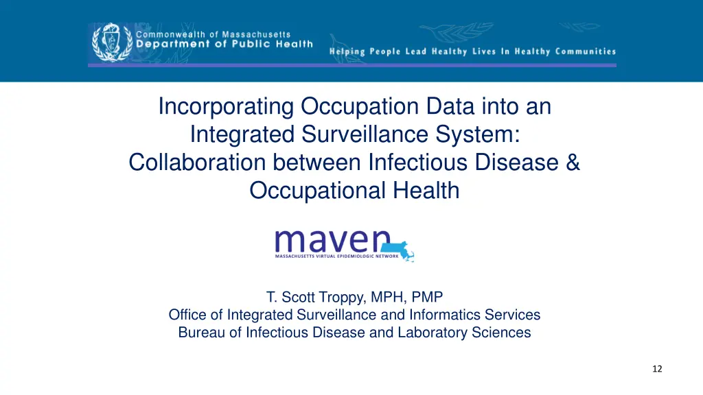 incorporating occupation data into an integrated