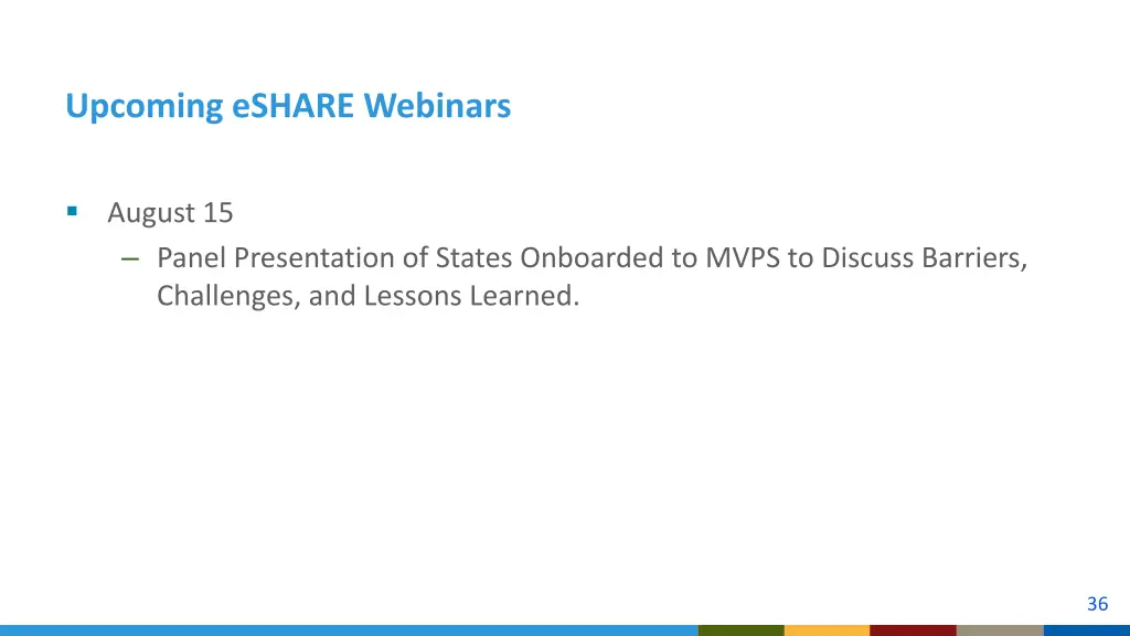 upcoming eshare webinars