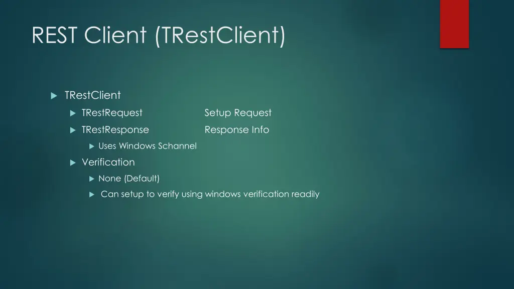 rest client trestclient