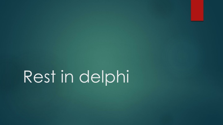 rest in delphi