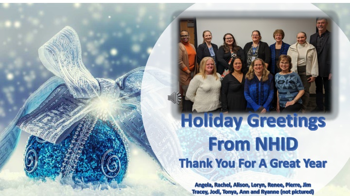 holiday greetings from nhid thank you for a great