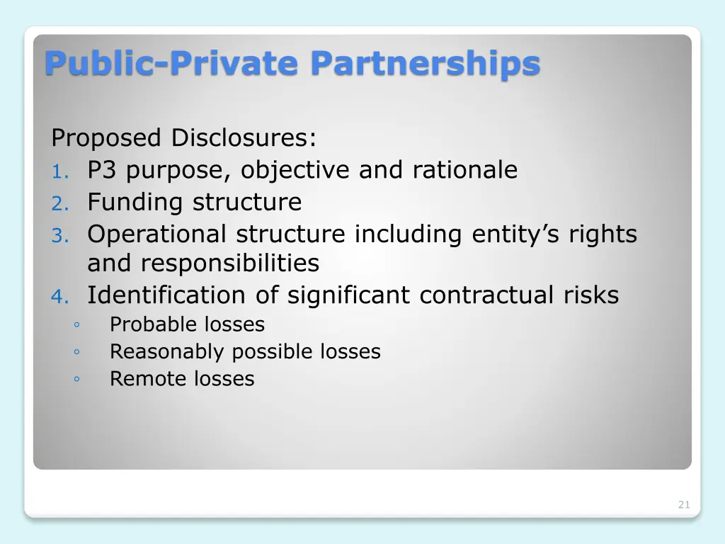 public private partnerships 1