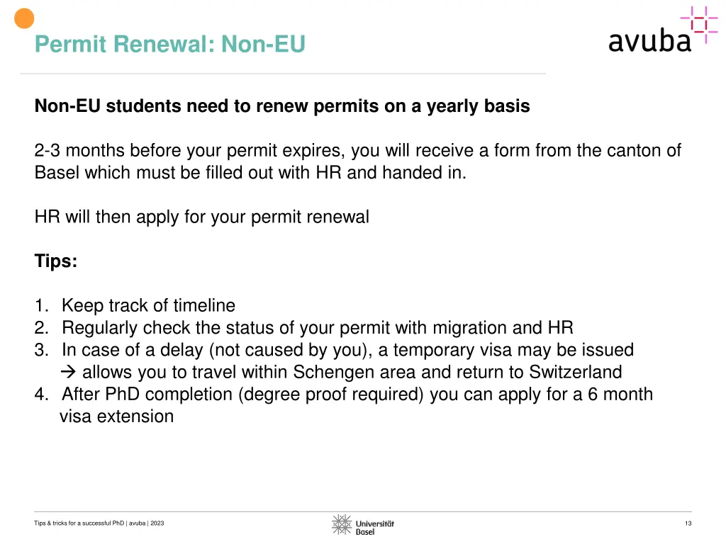 permit renewal non eu