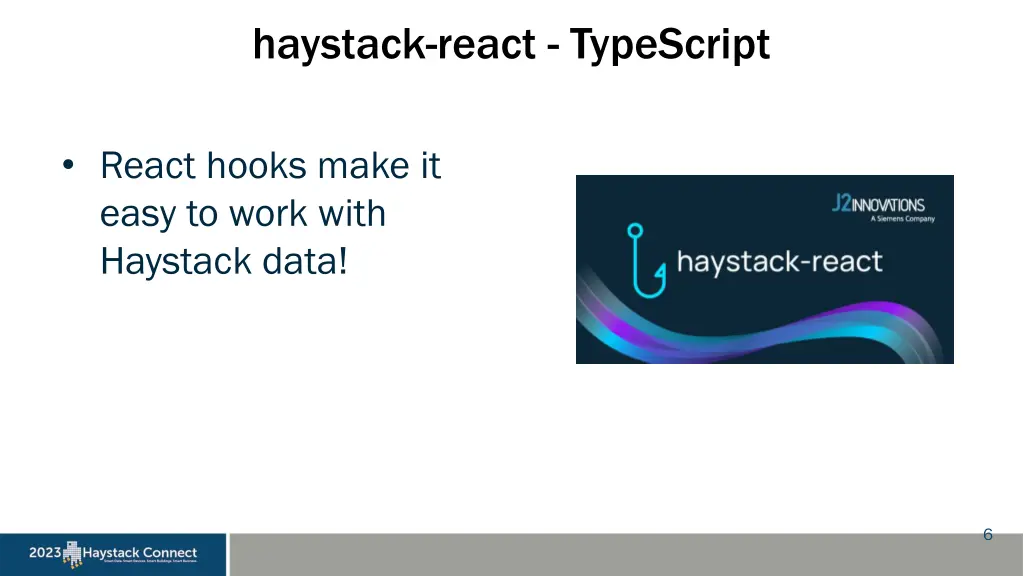 haystack react typescript