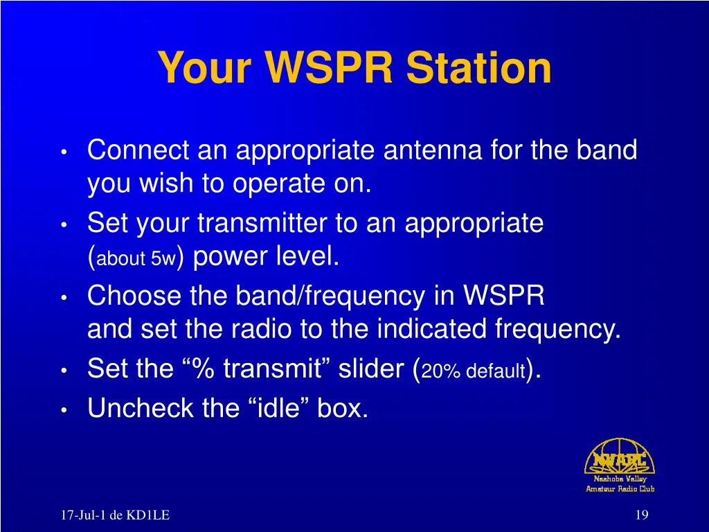 your wspr station