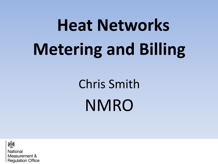 heat networks metering and billing