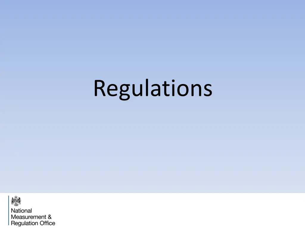 regulations