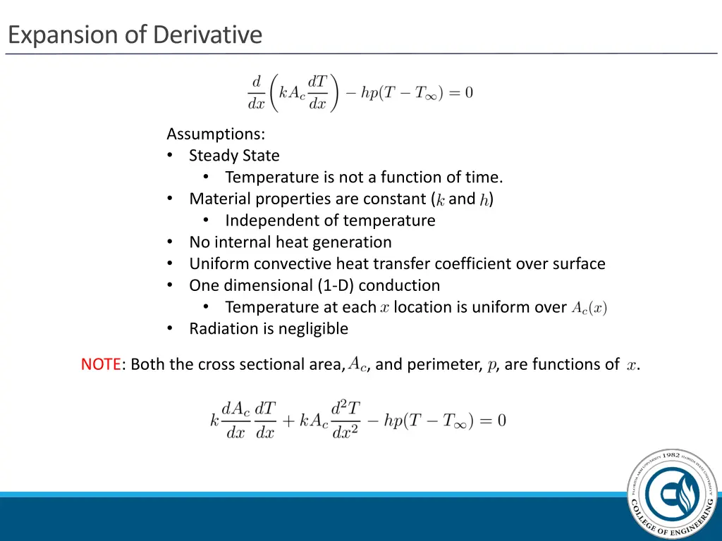 expansion of derivative