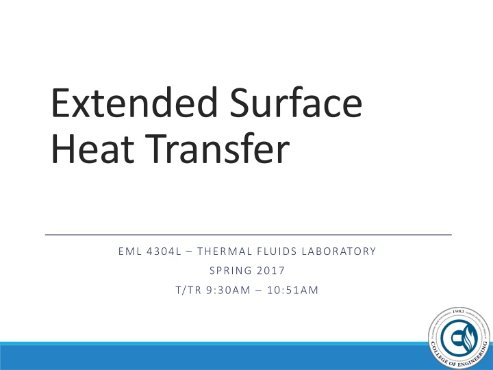 extended surface heat transfer