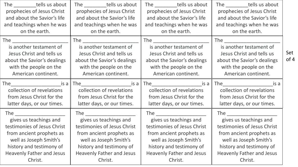 the tells us about prophecies of jesus christ