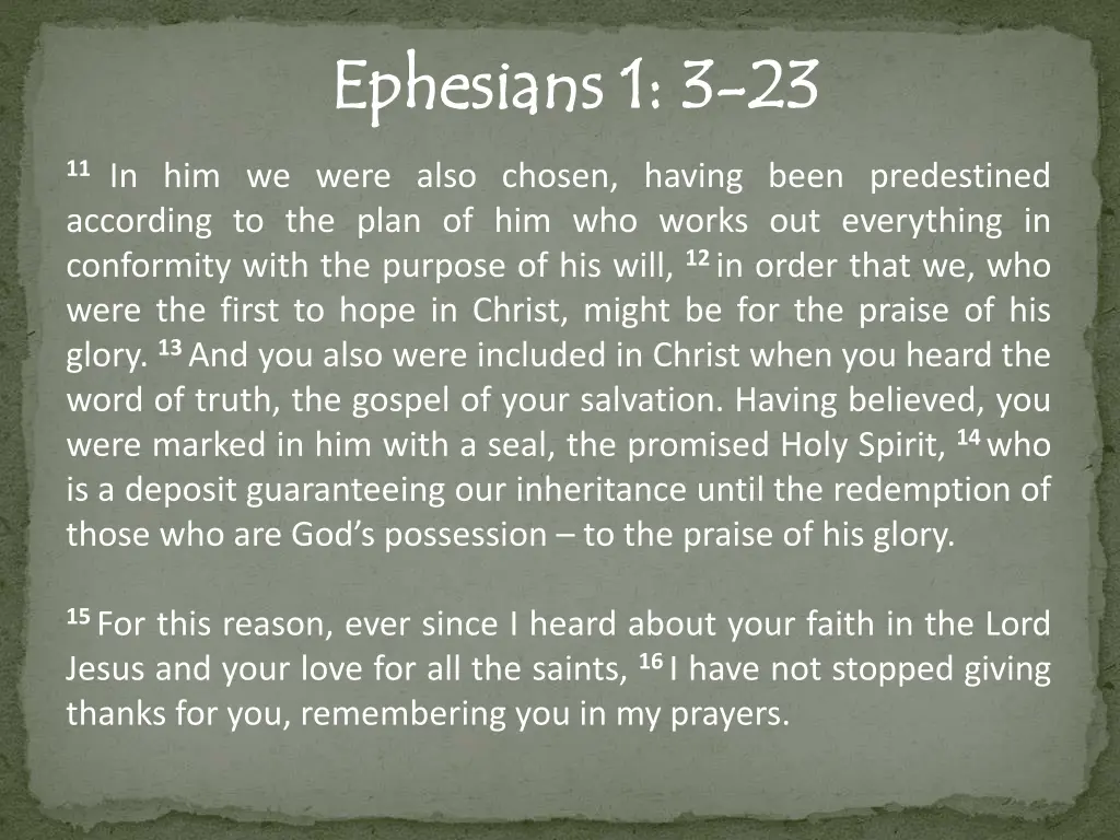 ephesians 1 3 ephesians 1 3 23 1