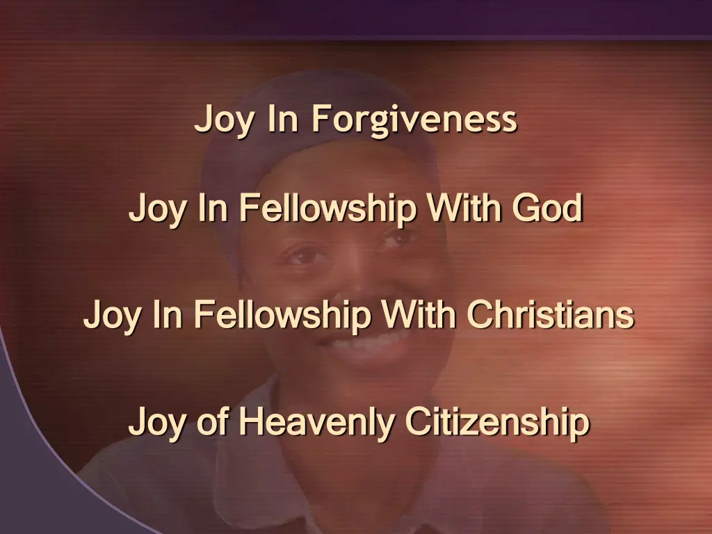 joy in forgiveness 1