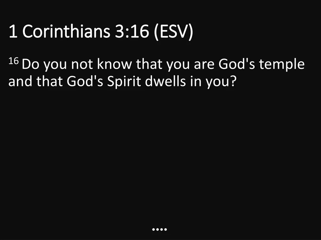 1 corinthians 3 16 esv 1 corinthians 3 16 esv