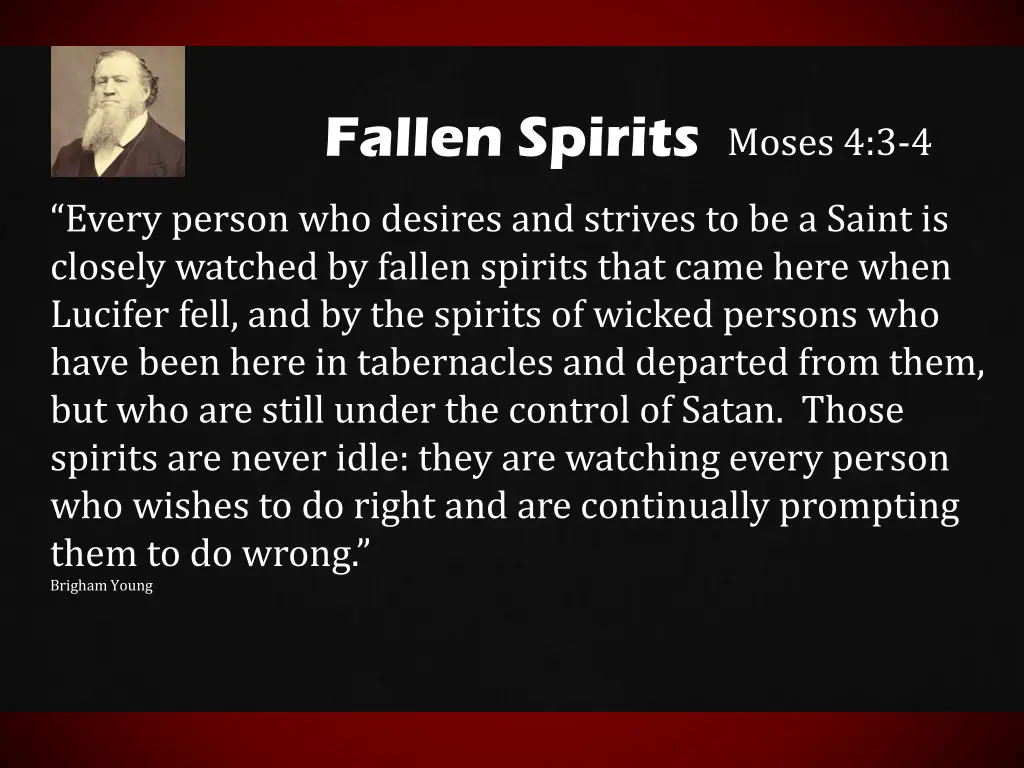 fallen spirits