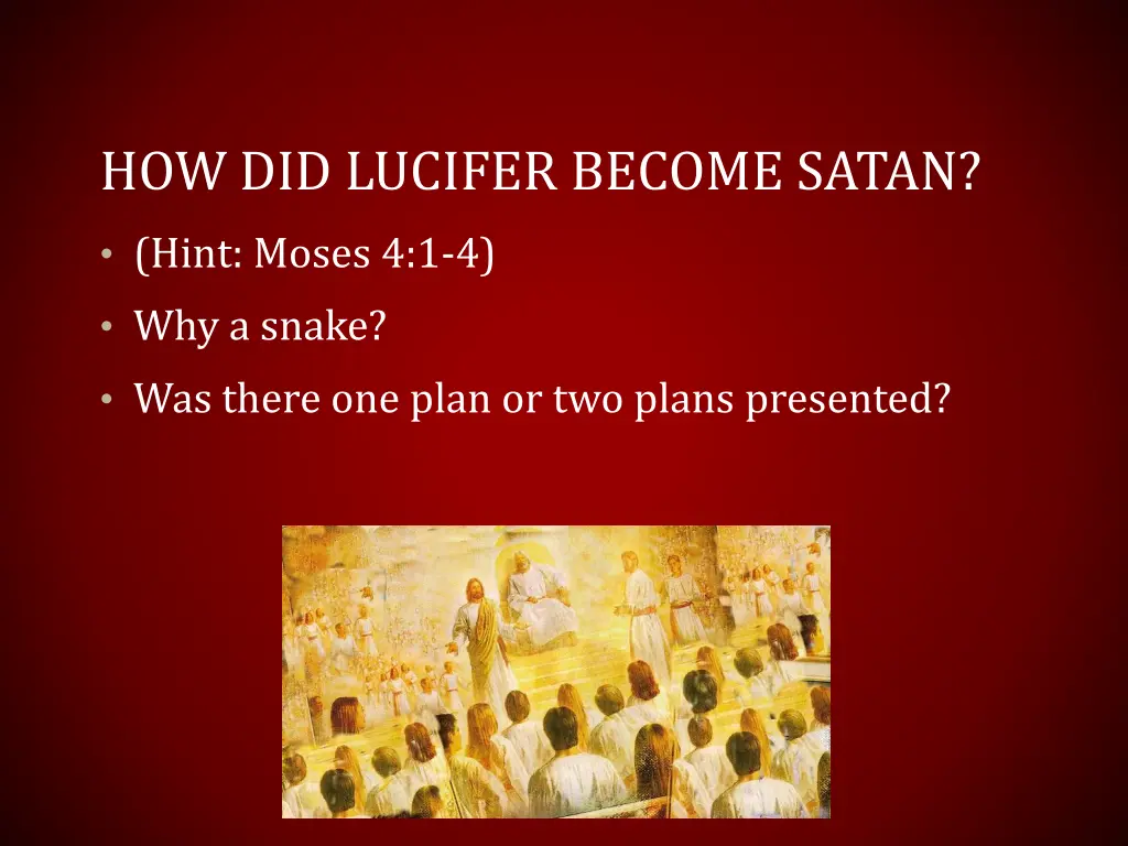 how did lucifer become satan