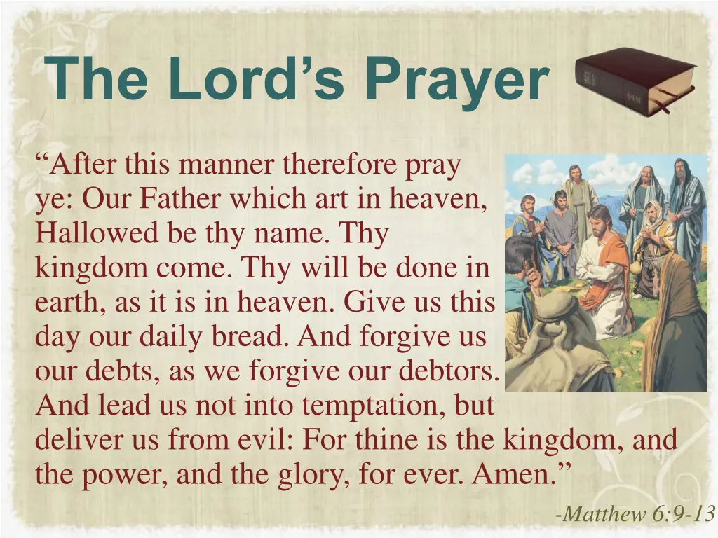 the lord s prayer