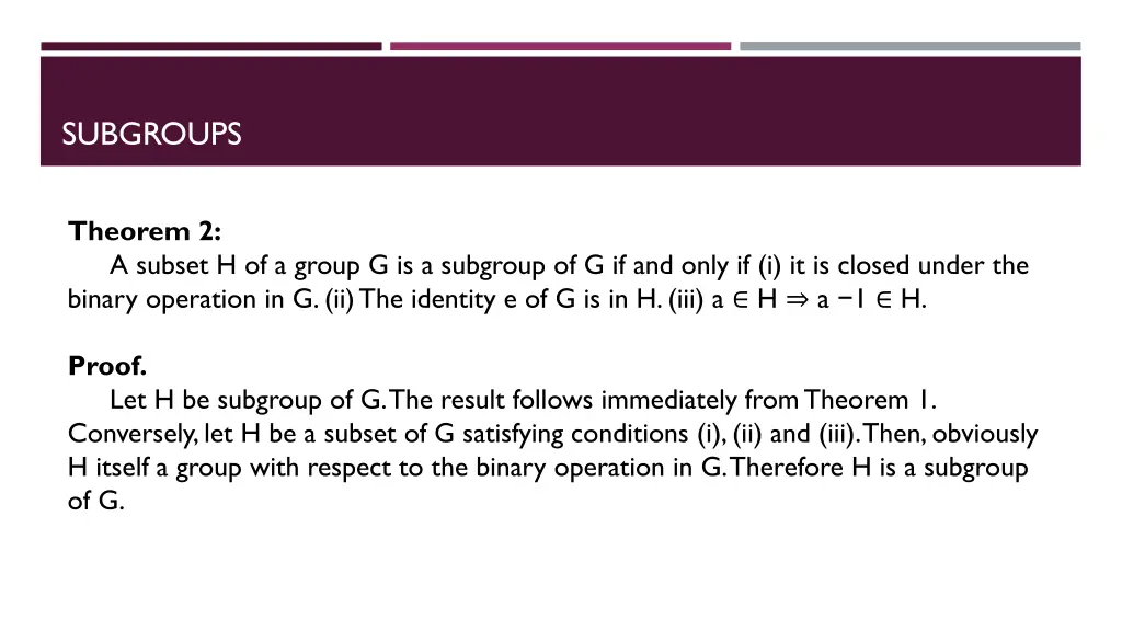 subgroups 3