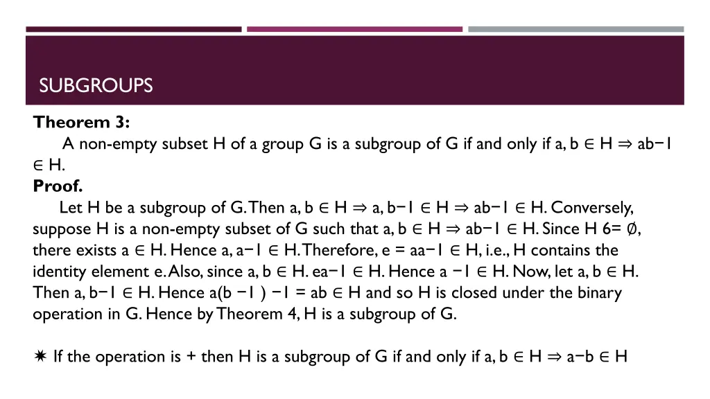 subgroups 4