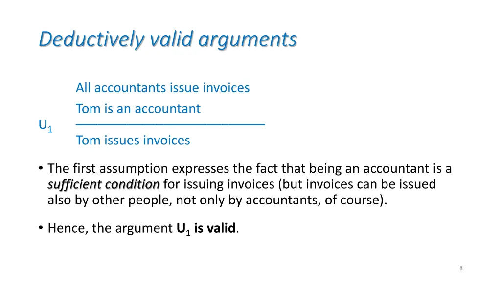 deductively valid arguments 1