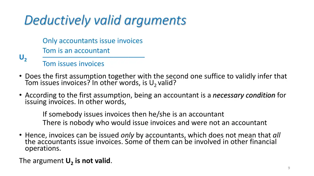 deductively valid arguments 2