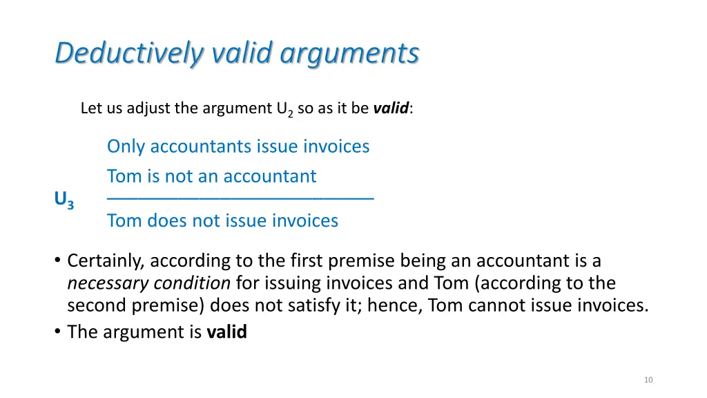 deductively valid arguments 3