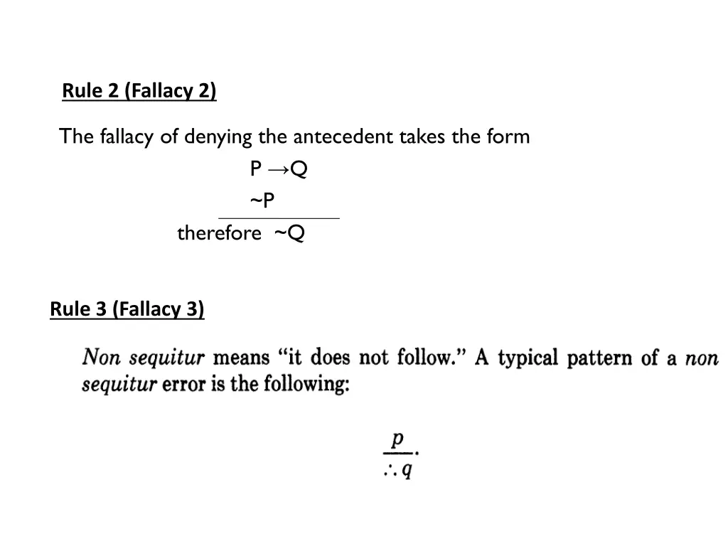 rule 2 fallacy 2