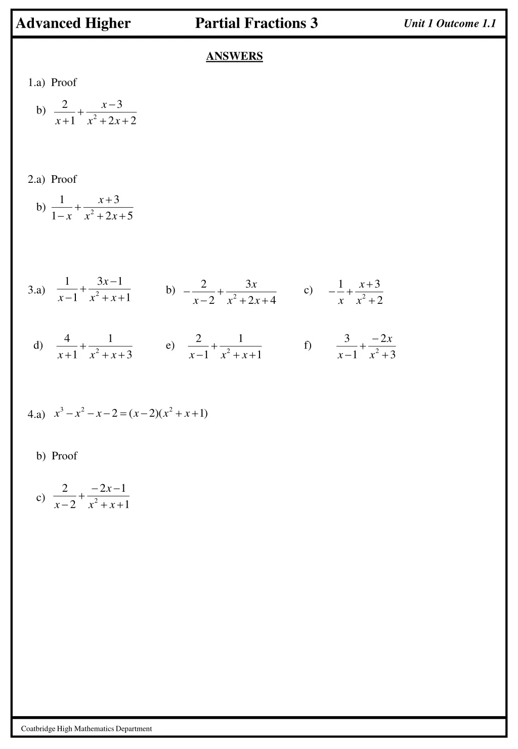 advanced higher 5