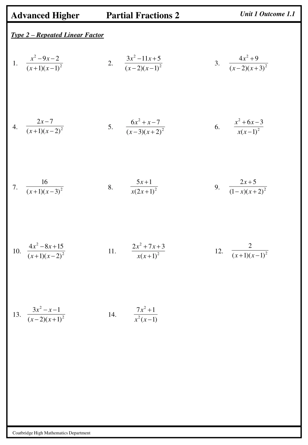 unit 1 outcome 1 1 2