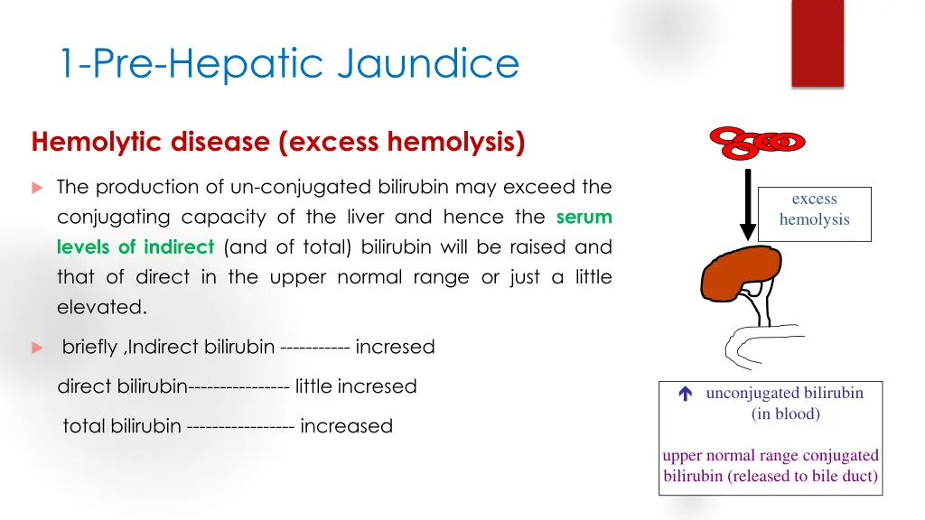 1 pre hepatic jaundice