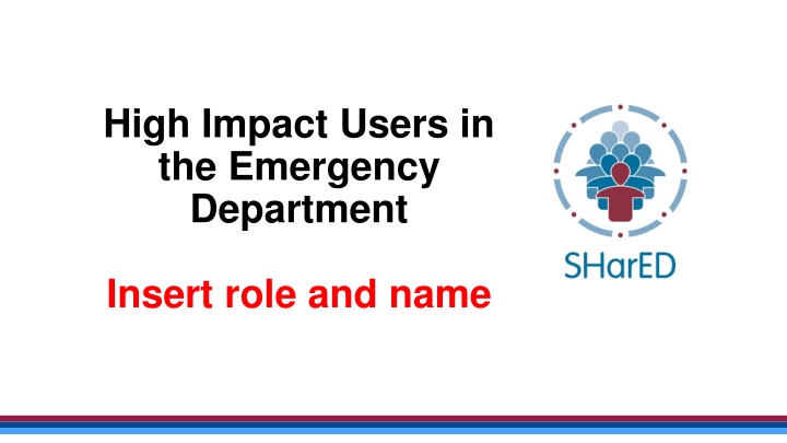 high impact users in the emergency department