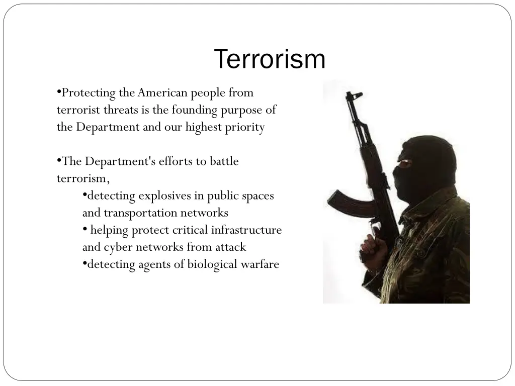 terrorism