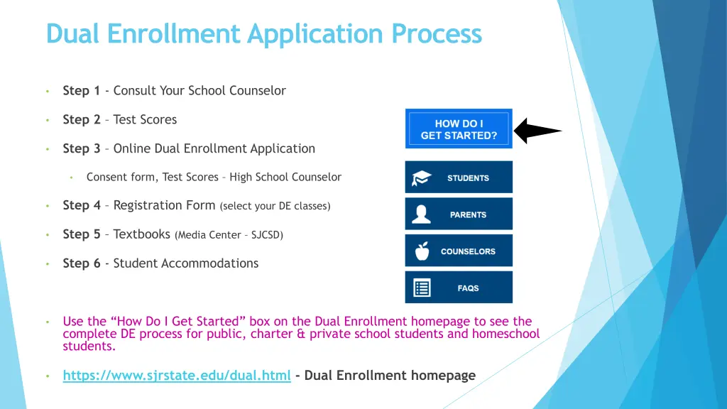 dual enrollment application process