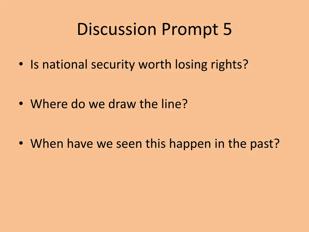 discussion prompt 5