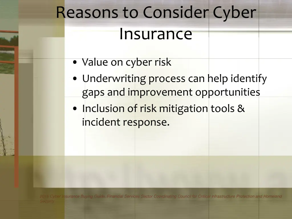 reasons to consider cyber insurance