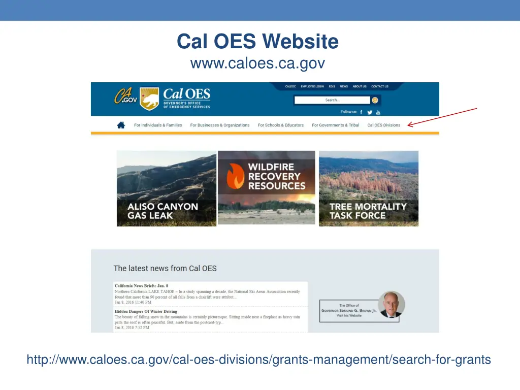 cal oes website www caloes ca gov