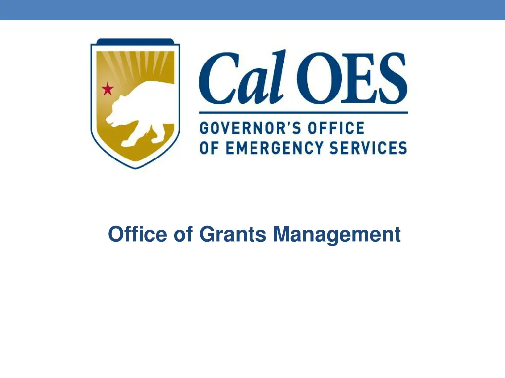 office of grants management