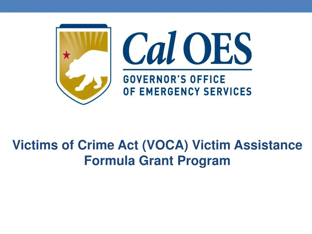 victims of crime act voca victim assistance