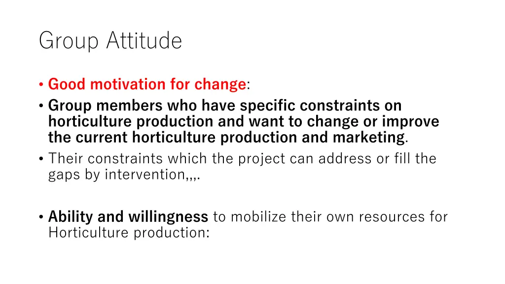 group attitude 1