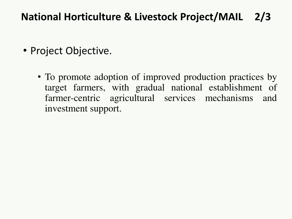 national horticulture livestock project mail 2 3