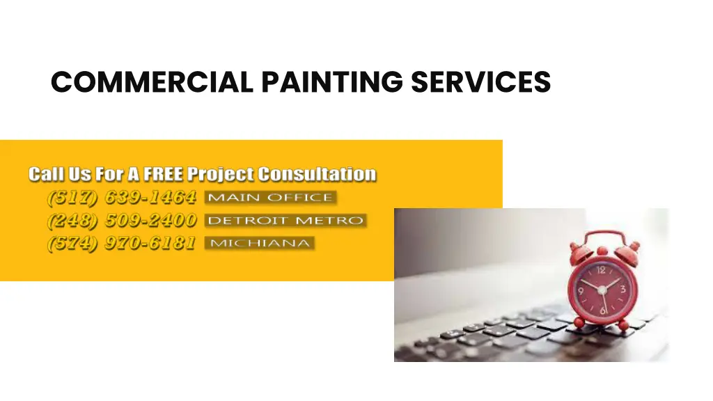 commercial painting services